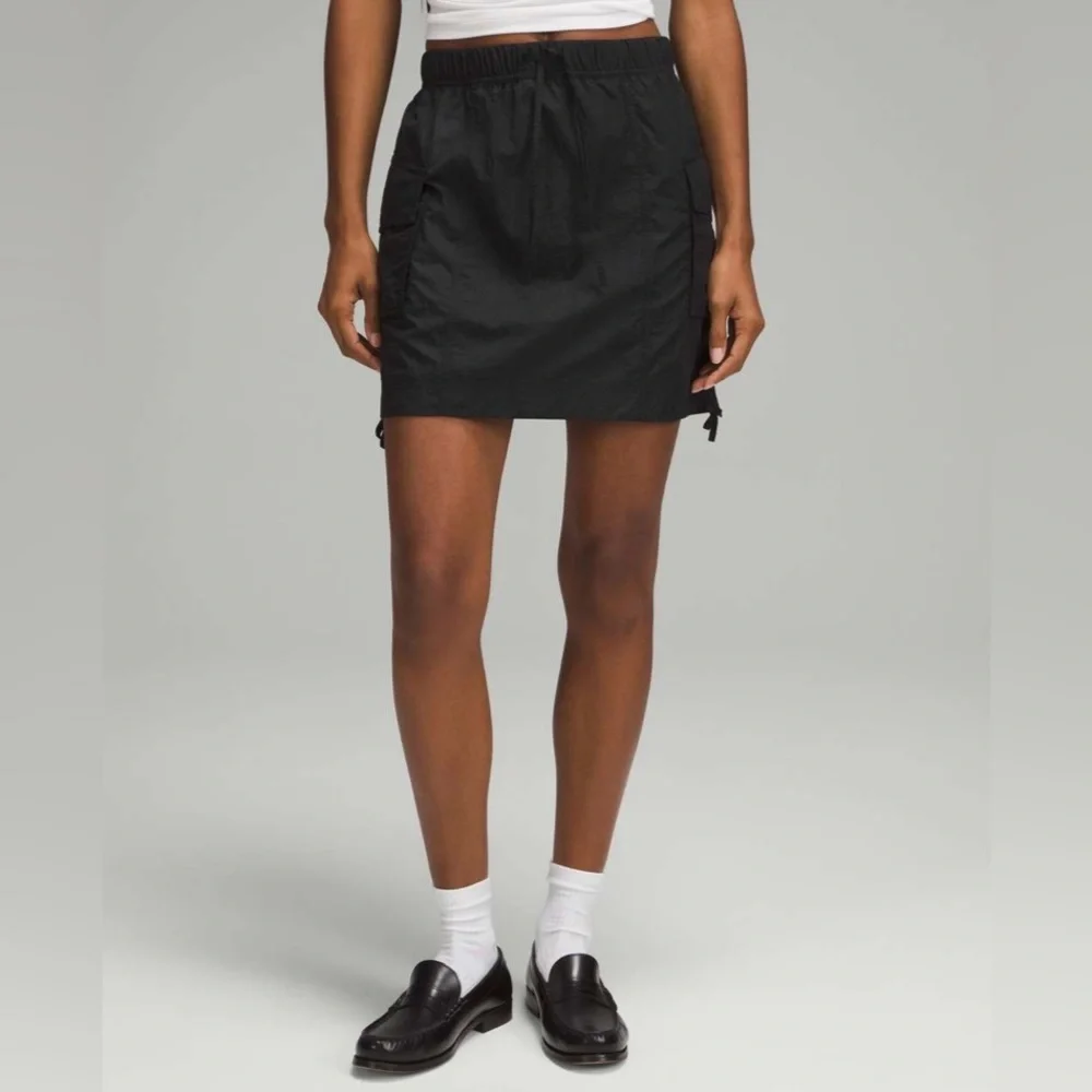 Lululemon nylon cargo mini skirt womens XL hiking outdoor - Picture 2 of 8